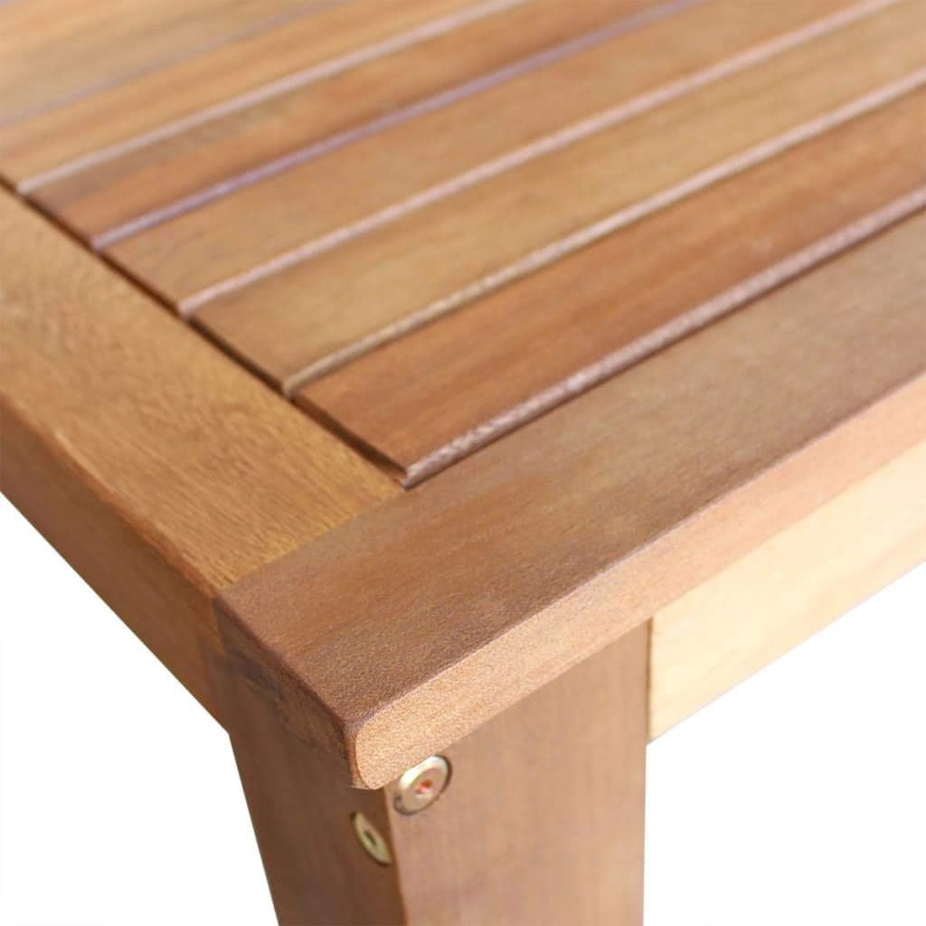 Solid Acacia Wood Bar Table 59x27.6 Brown L194