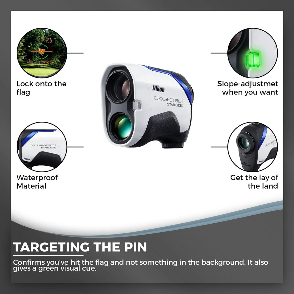 Nikon COOLSHOT PROII STABILIZED Rangefinder → Stabilized Rangefinder Z8233