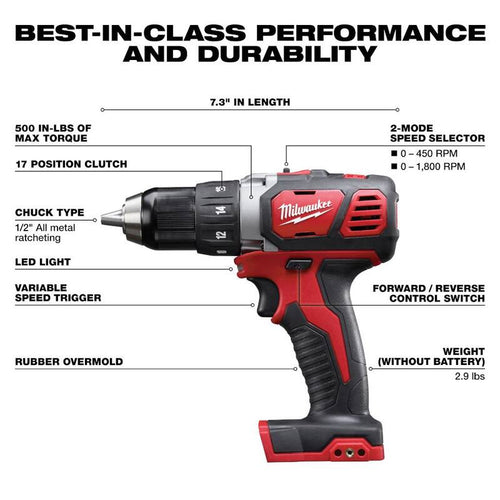 18V Cordless Combo Kit 6-Tool with Batteries Charger and Tool Bag K57641