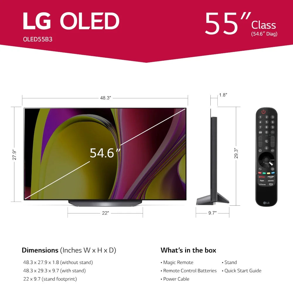 55 Class 4K UHD OLED Smart TV with Dolby Vision L769