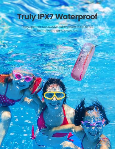 Portable IPX7 Waterproof Bluetooth Speaker 25W O797353