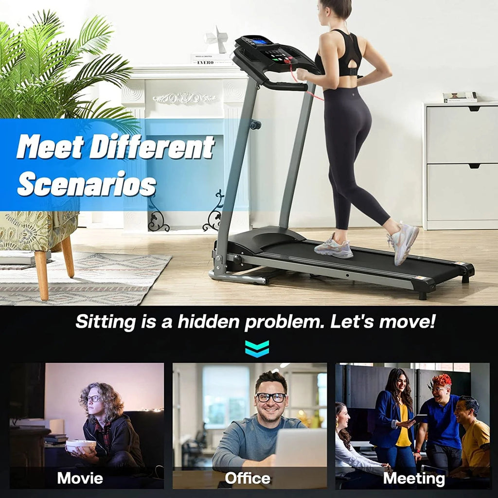 Folding Treadmill with 12 Preset Programs A5441