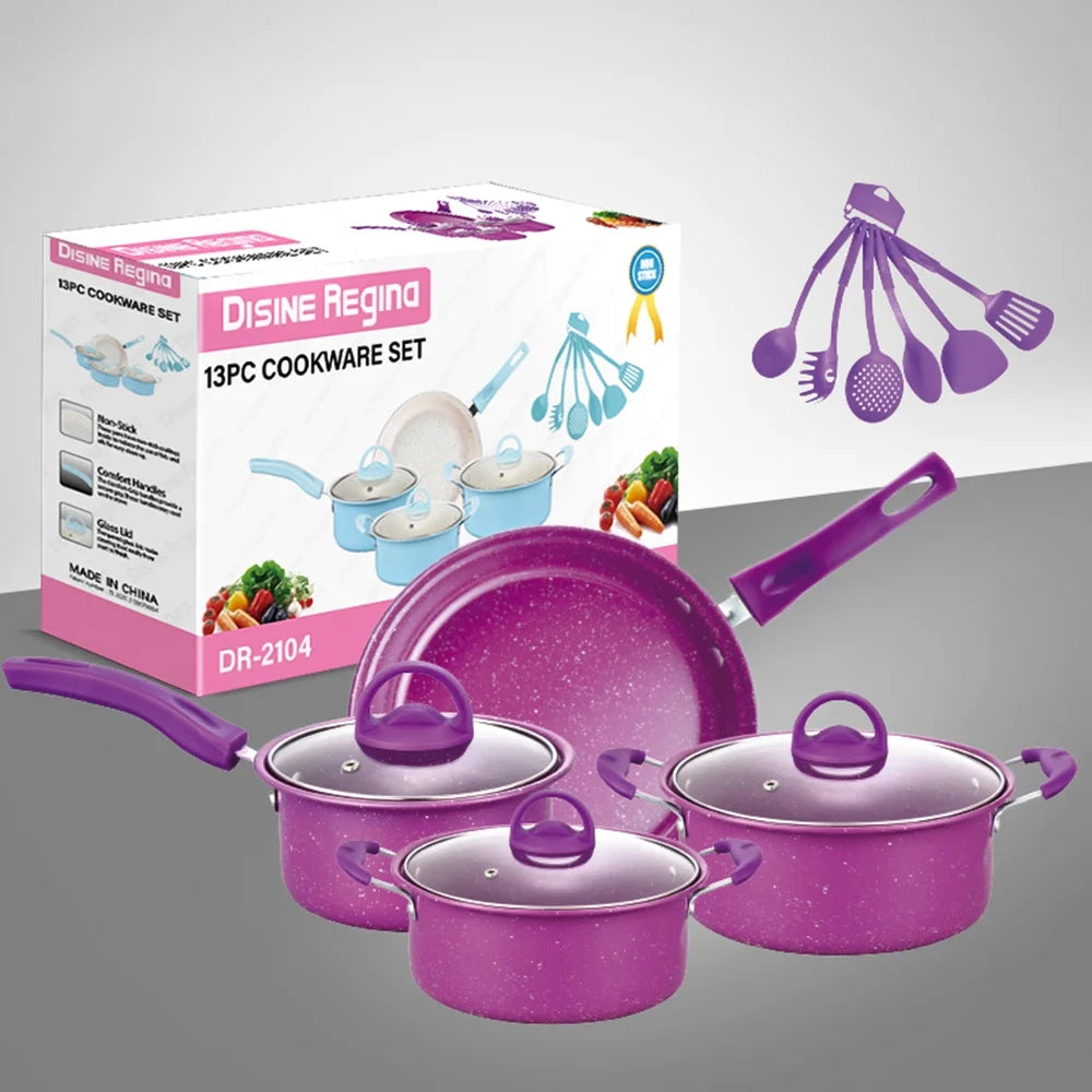 13 Piece Non-Stick Cookware Set C9822