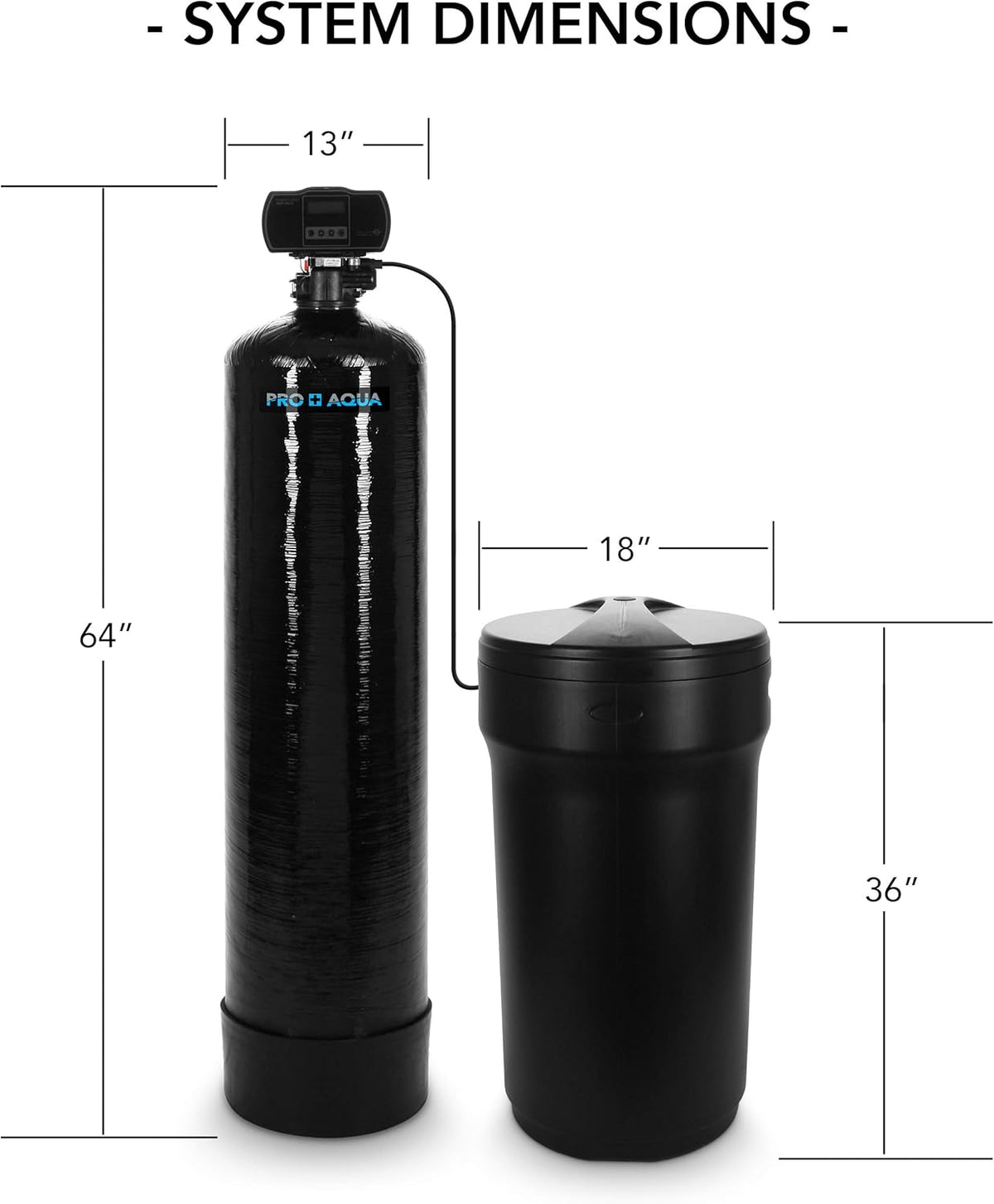 Whole House Water Softener 80,000 Grain Capacity O517914