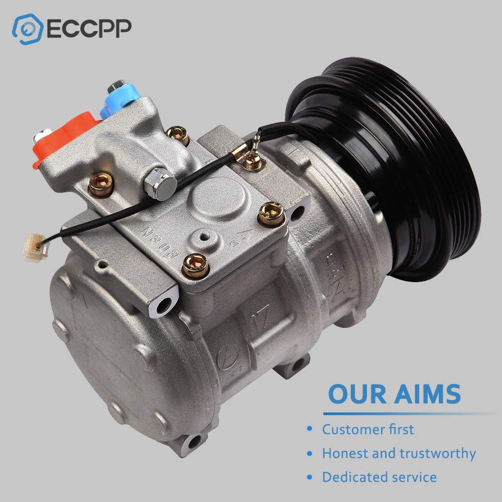 AC Compressor with Clutch J3881