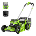 60V 21 Self Propelled Lawn Mower with 8.0 Ah Battery & Charger W7713