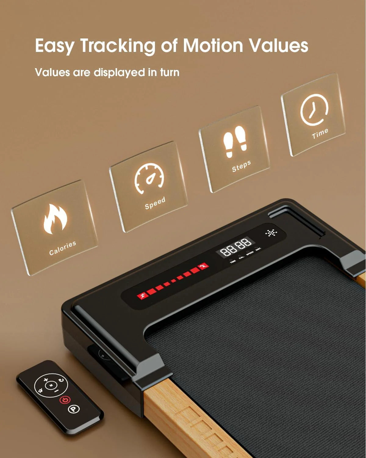 Under Desk Treadmill with Remote Control H490701
