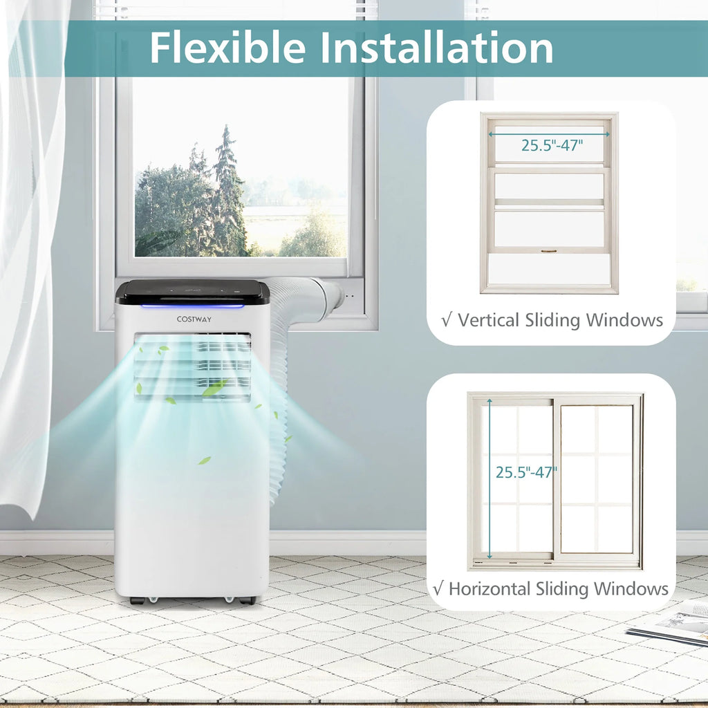 7100 BTU 10000 BTU Portable Air Conditioner 3-in-1 AC Unit F68806