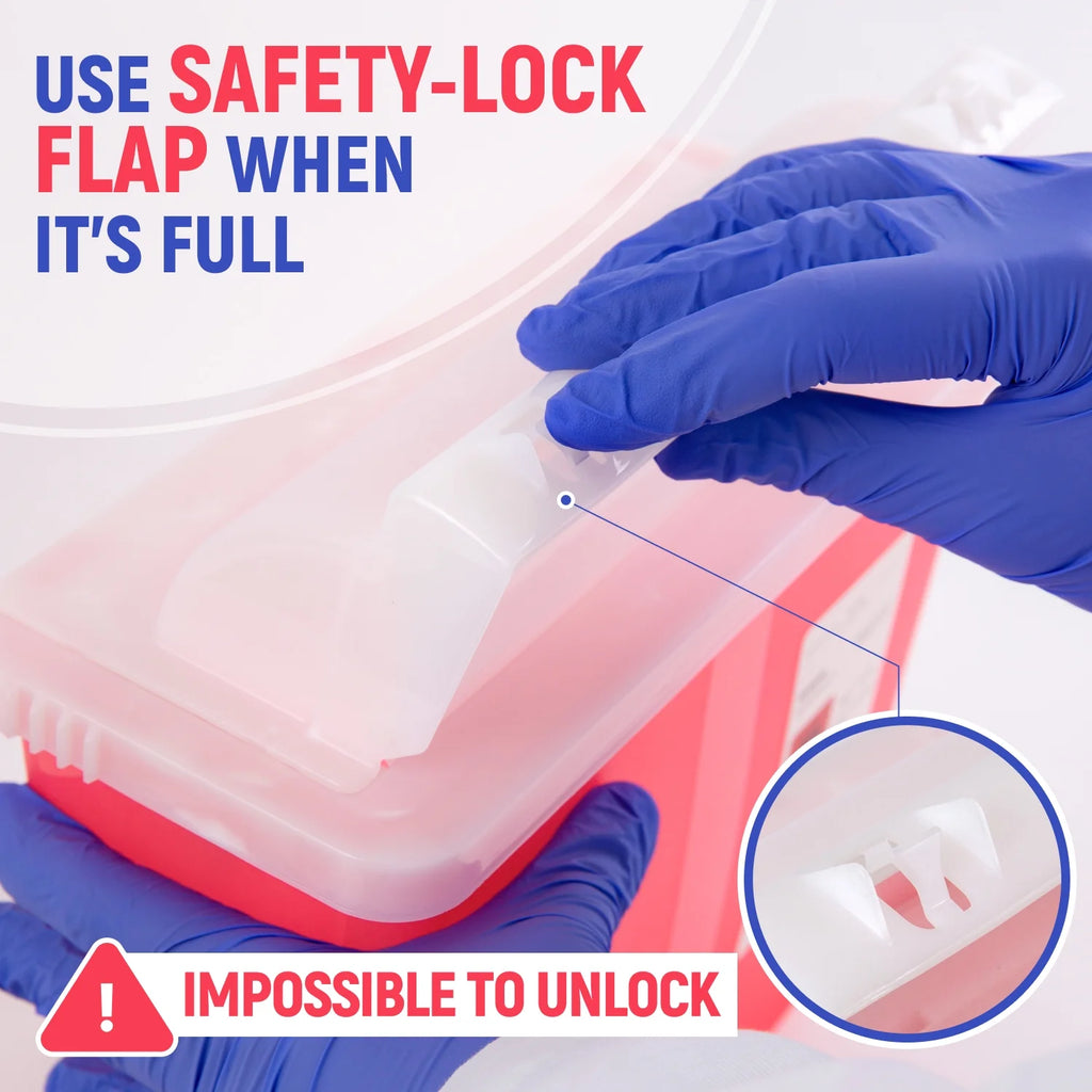 5 Qt Sharps Disposal Container M1732