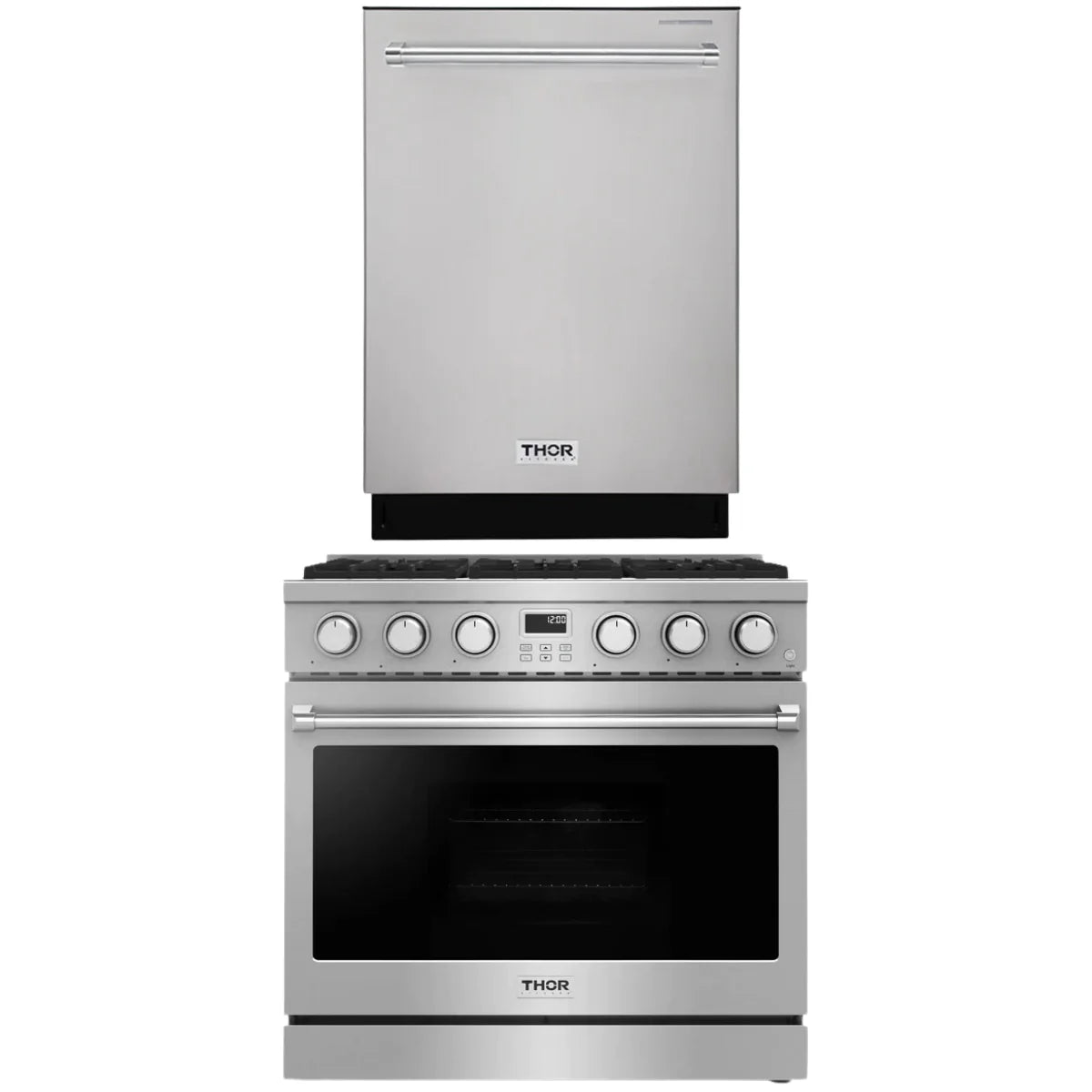 Gas Range and Dishwasher J294427