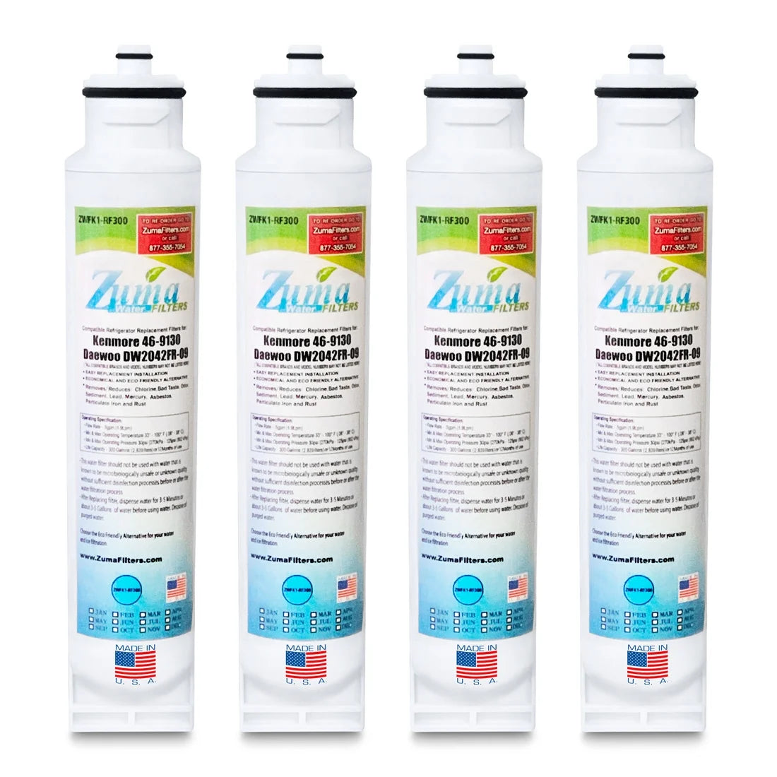 Water and Ice Filter 4 Pack O962106