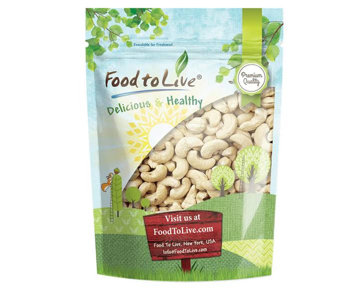 Whole Raw Cashews N153