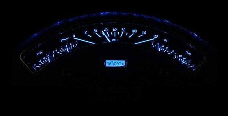 Black Analog Gauge System Kit B809117