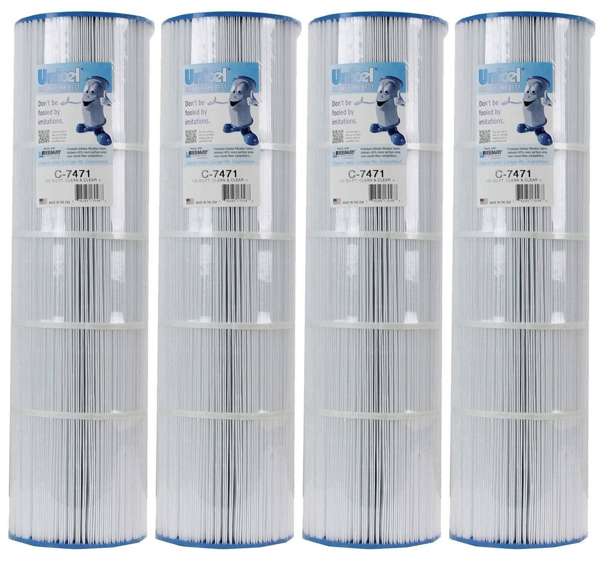Replacement Cartridge for Pentair Clean & Clear Plus, 4-Pack D88144