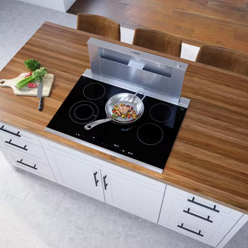 30 in. Radiant Electric Cooktop in Black with 5 Elements E5079