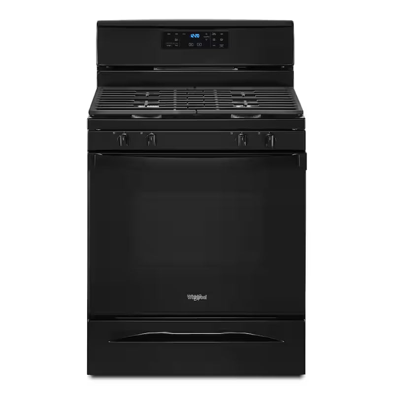 4-Burner Freestanding Gas Range in Black B762413