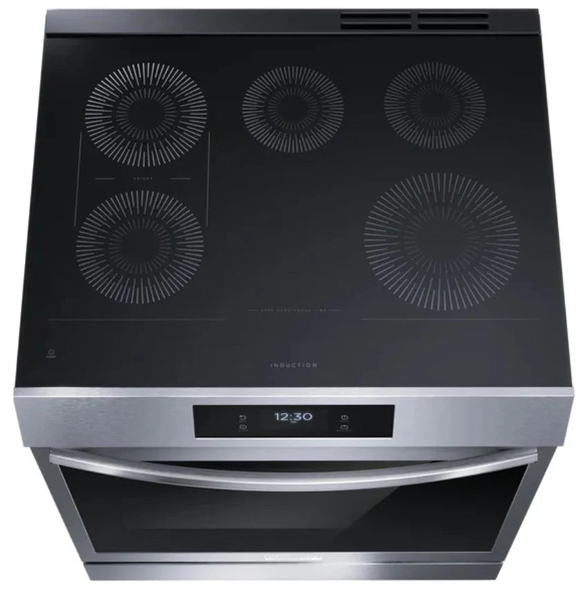 30 In. 6.2 Cu.Ft Free Standing Induction Range with Air Fryer X29976