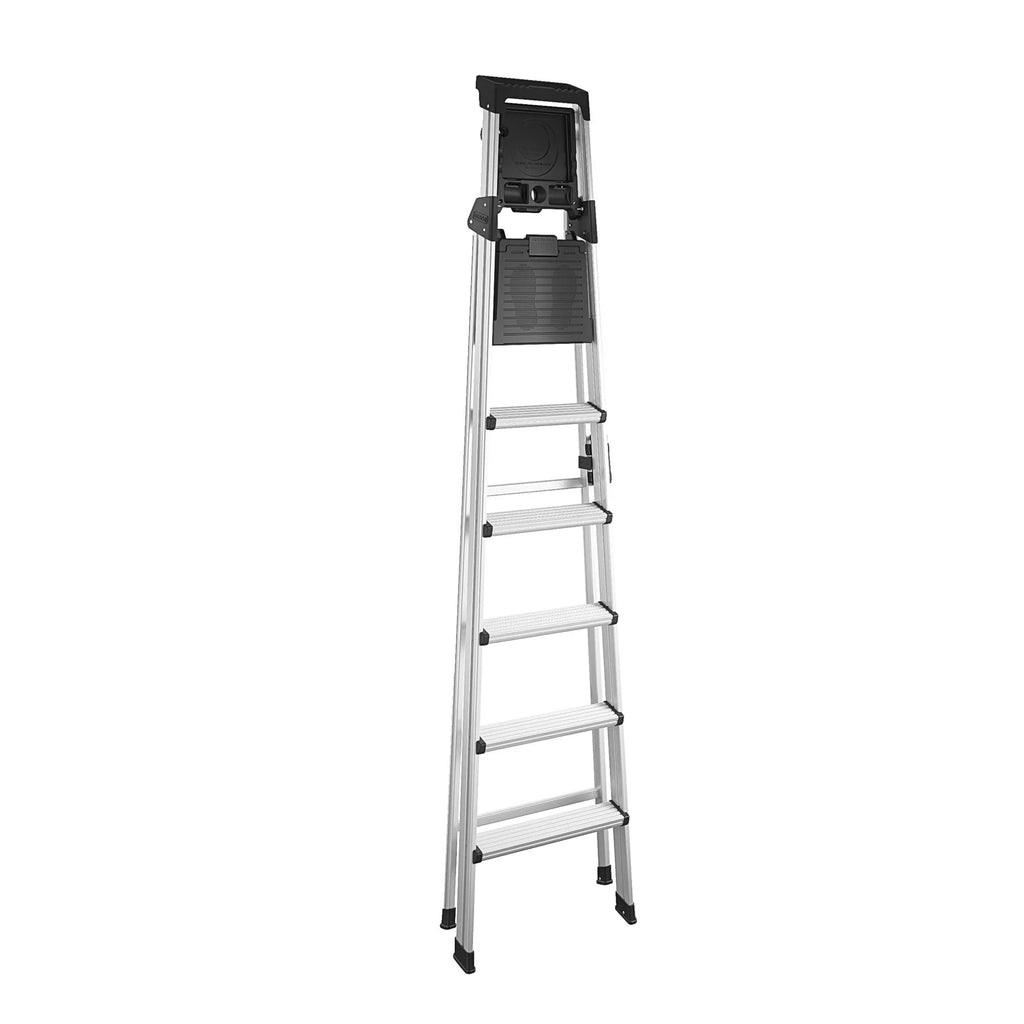 8 Ft. Aluminum Folding Step Ladder 300 Lb. T1867
