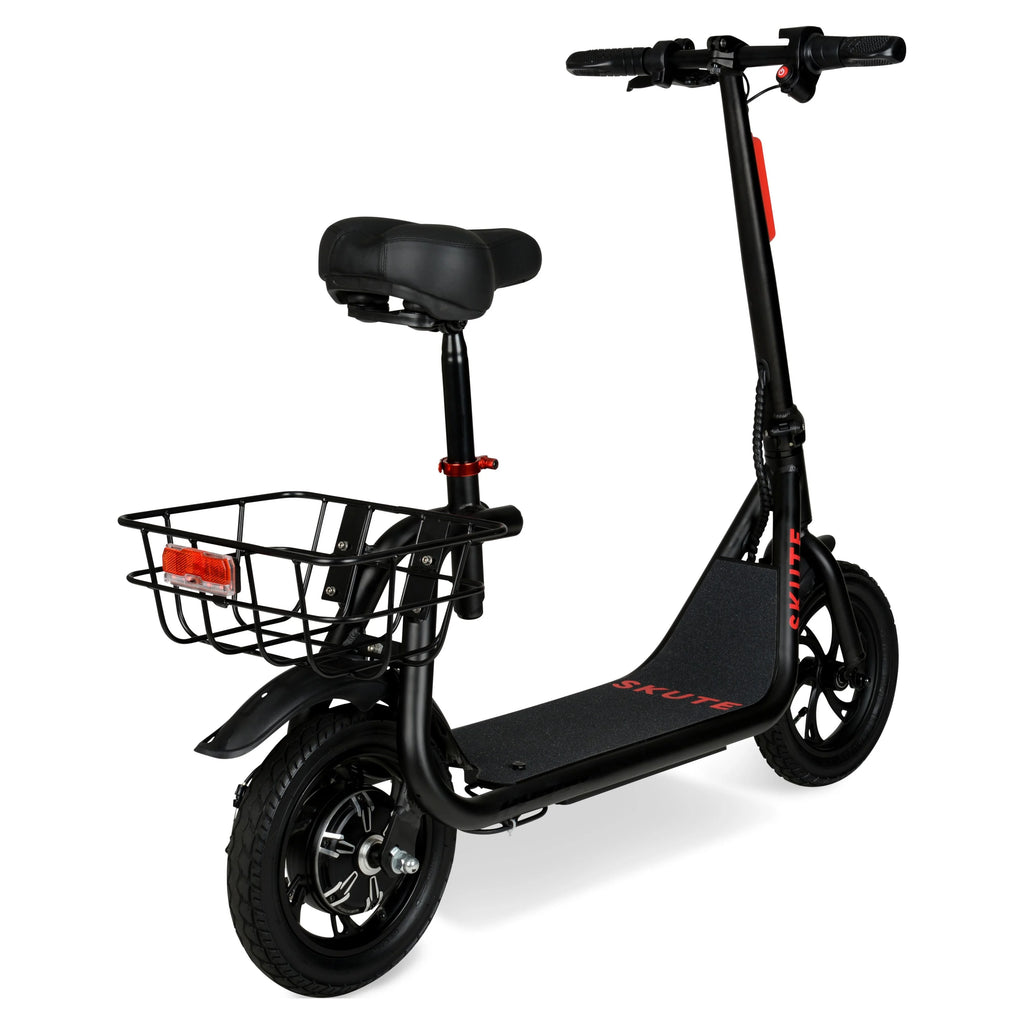 36V 250W Seated Electric Scooter with Basket S153