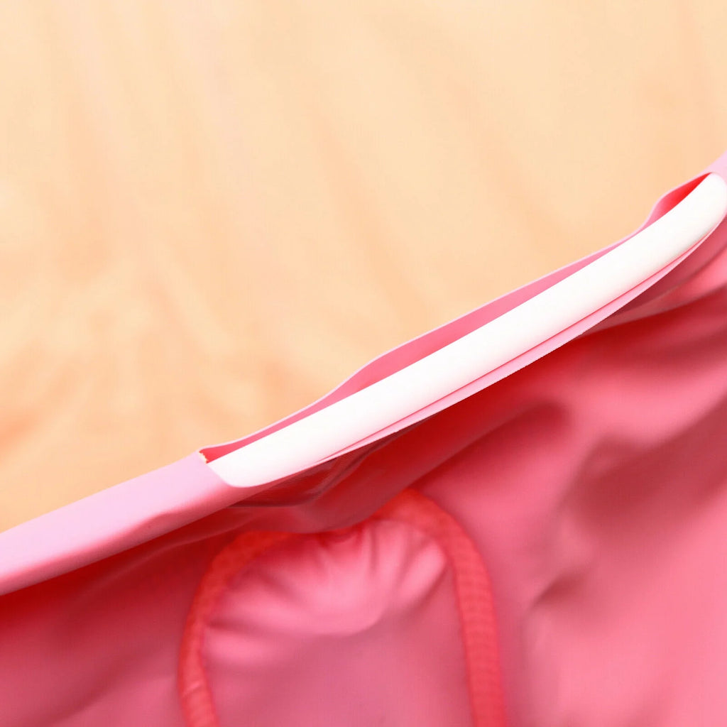 Pink PVC Inflatable Folding Bathtub U18128