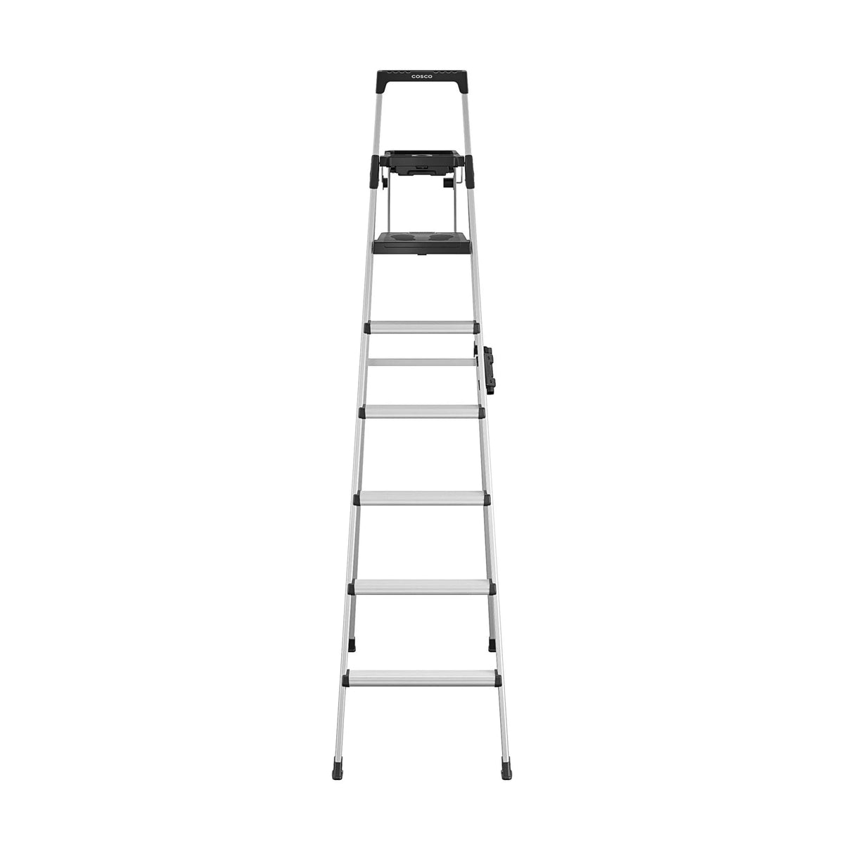 8 Ft. Aluminum Folding Step Ladder 300 Lb. T1867
