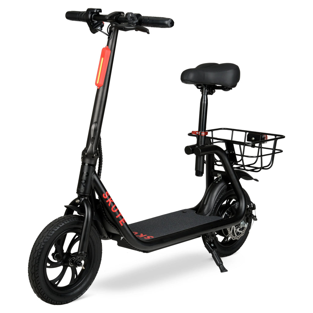 36V 250W Seated Electric Scooter with Basket S153