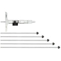 0-6 in. Digit Counter Depth Micrometer with 2.5 in. Base N7309