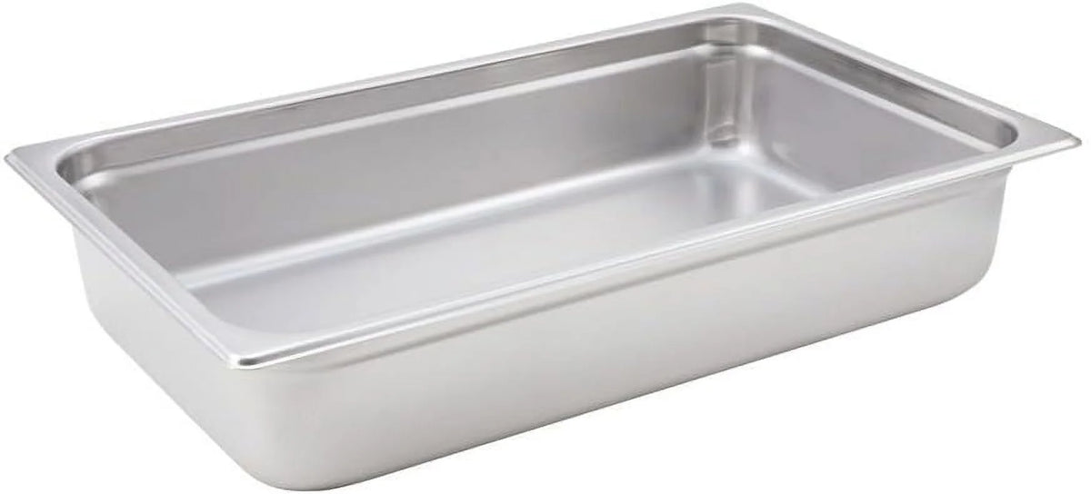 Stainless Steel Full-Size Steam Table 4" 22 Gauge 1 Pan I347197