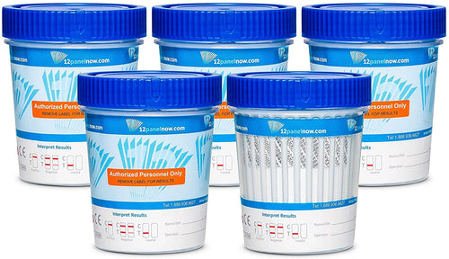 12 Panel Multi-Drug Urine Test Cup with PCP Detection 10 Pack C8470