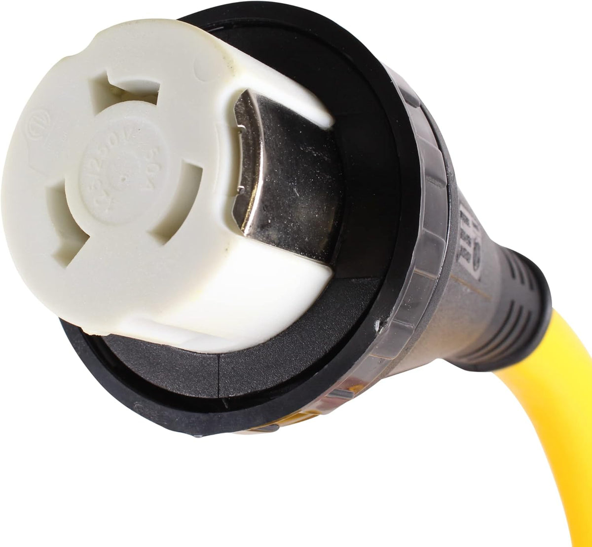 50A RV Power Extension Cord 14-50P to SS2-50R 25 Feet H982