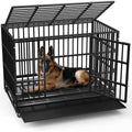Heavy Duty Dog Crate with Removable Tray Y193434