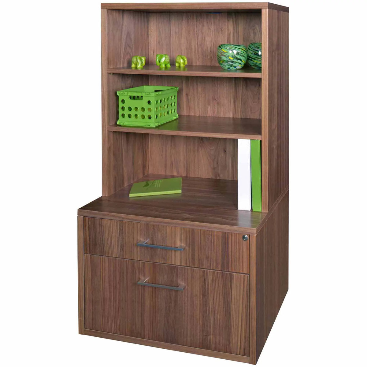 American Walnut Open Hutch I745