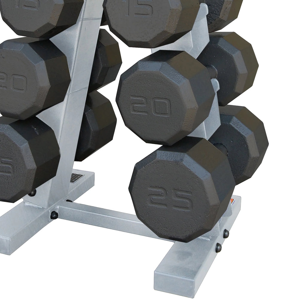 150 Lbs. Dumbbells Set with Rack P454652