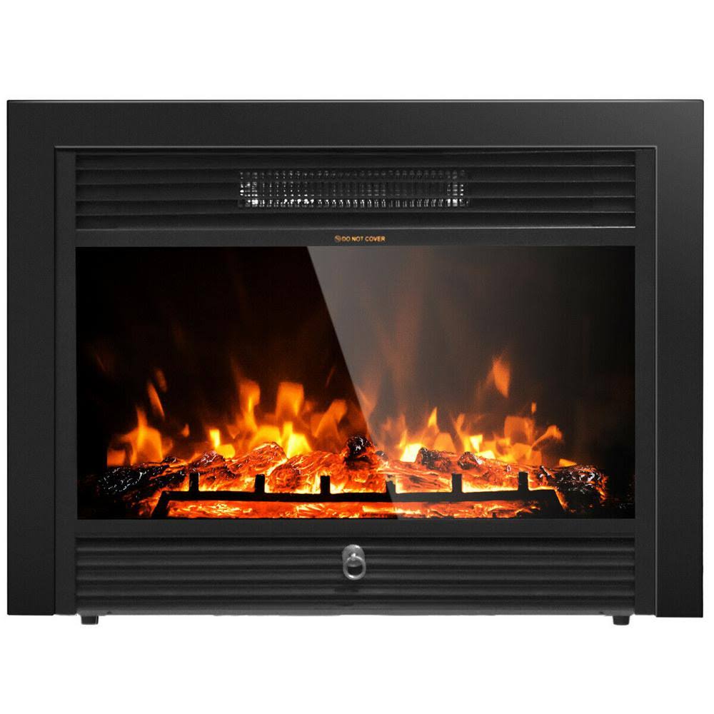 28.5" Electric Fireplace Insert Heater with Remote B87092