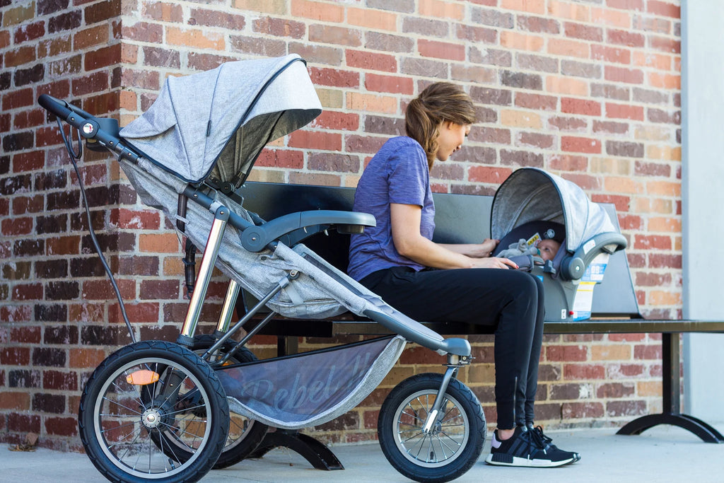 All in One Travel System Stroller with Rear-Facing Infant Car Seat B3330