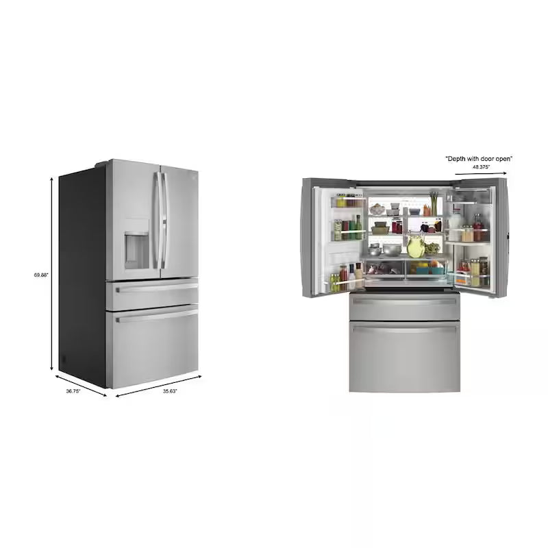 27.9 cu. ft. 4-Door French Door Refrigerator X502
