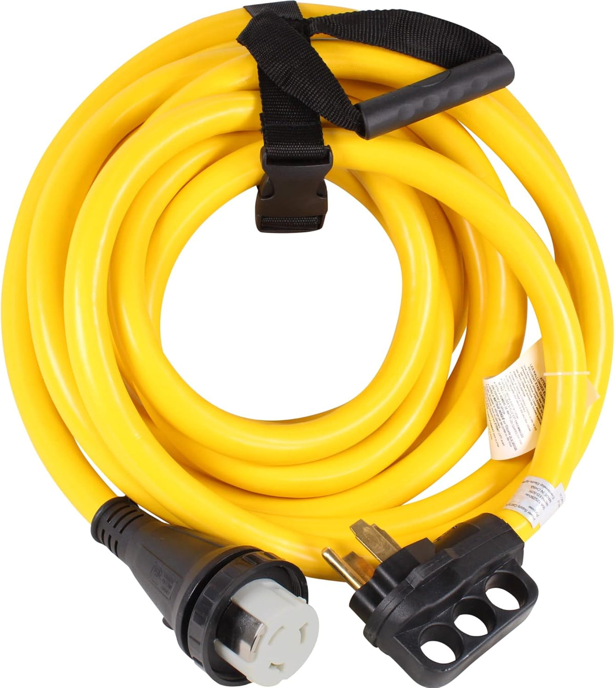 50A RV Power Extension Cord 14-50P to SS2-50R 25 Feet H982