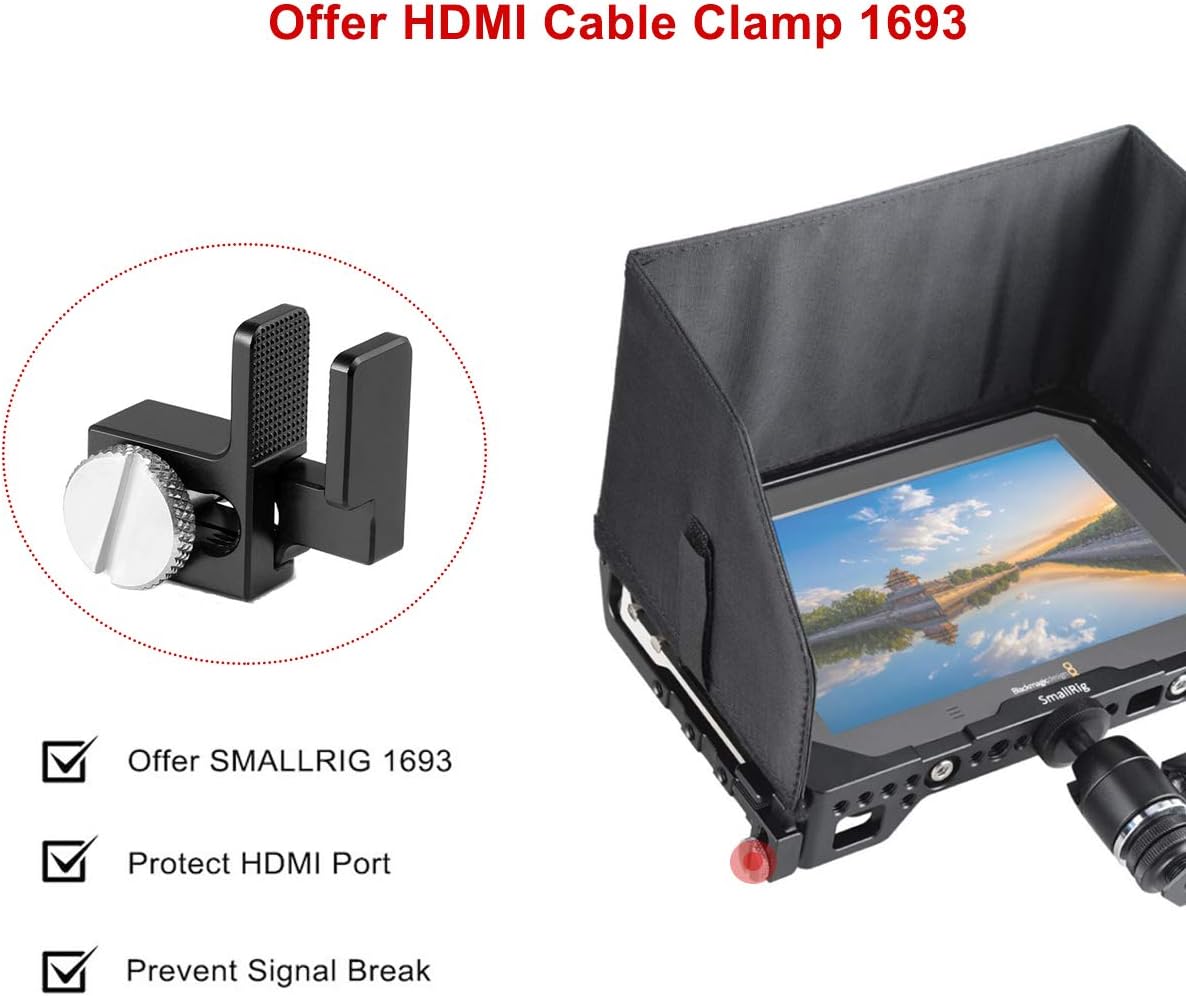 7 Monitor Cage with Sunhood U7004