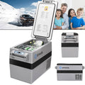 44 Quarts Portable Electric Car Cooler Refrigerator/Freezer Compressor Black Gray J4841