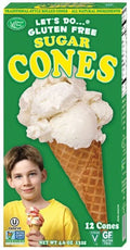 Gluten Free Sugar Cones, 4.6 Oz, 12 Ct S232663