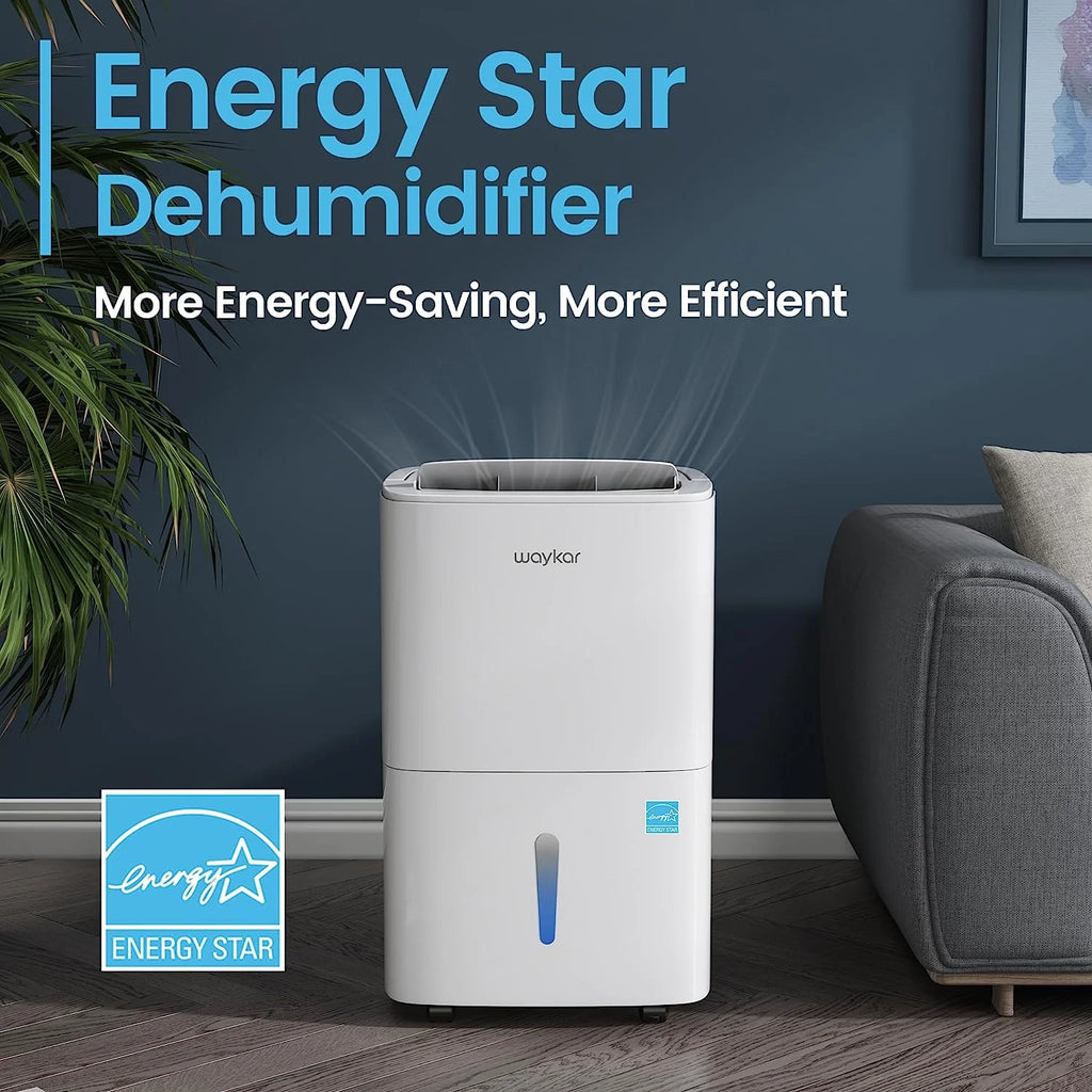 80 Pints Energy Star Home Dehumidifier with Drain Hose O563901