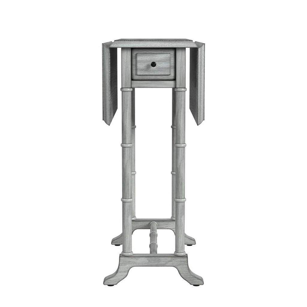 Gray Drop-Leaf Accent Table X936378