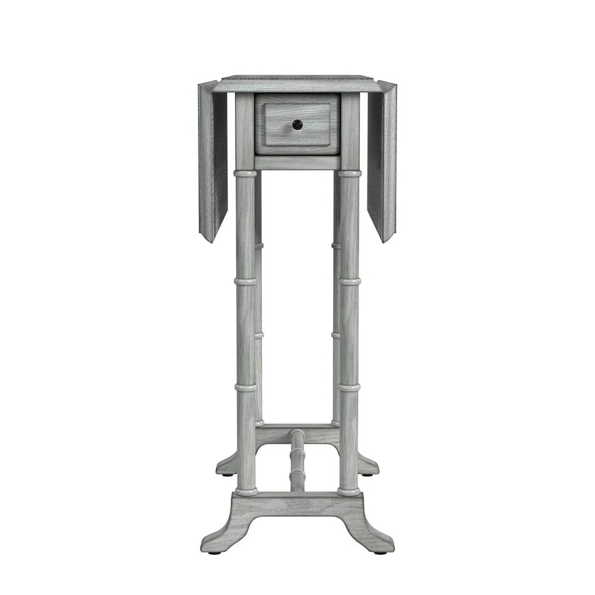 Gray Drop-Leaf Accent Table X936378