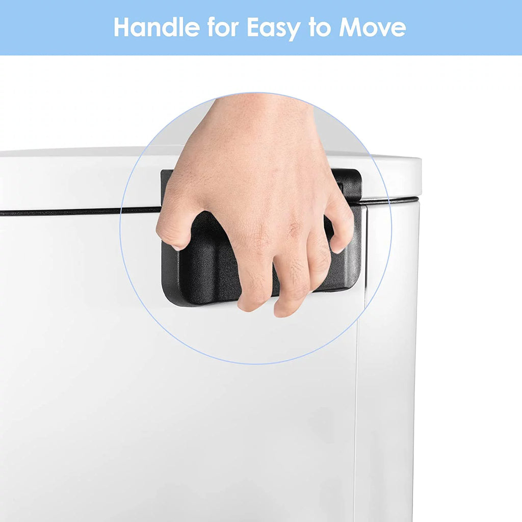50L 13.2 Gallon Trash Can with Foot Pedal L23488