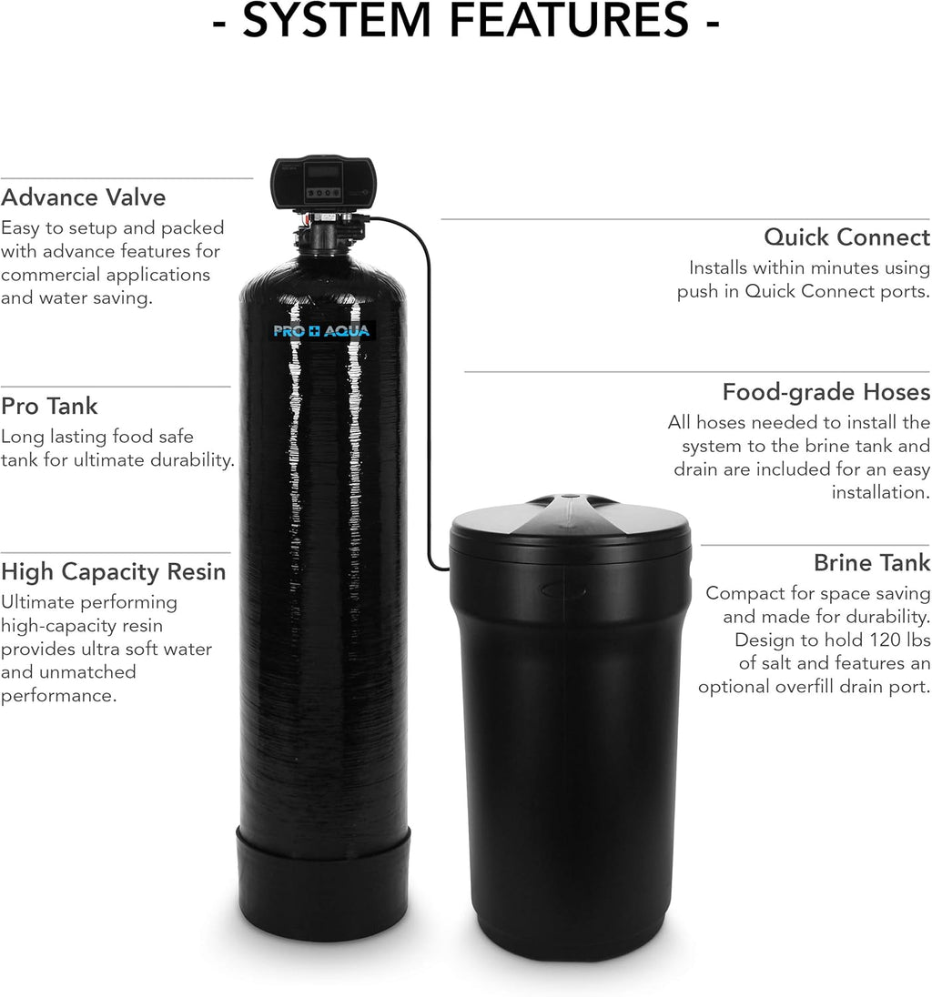 Whole House Water Softener 80,000 Grain Capacity O517914