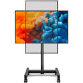 13-50 inch Tilting Rotating Height Adjustable Mobile TV Cart S646650
