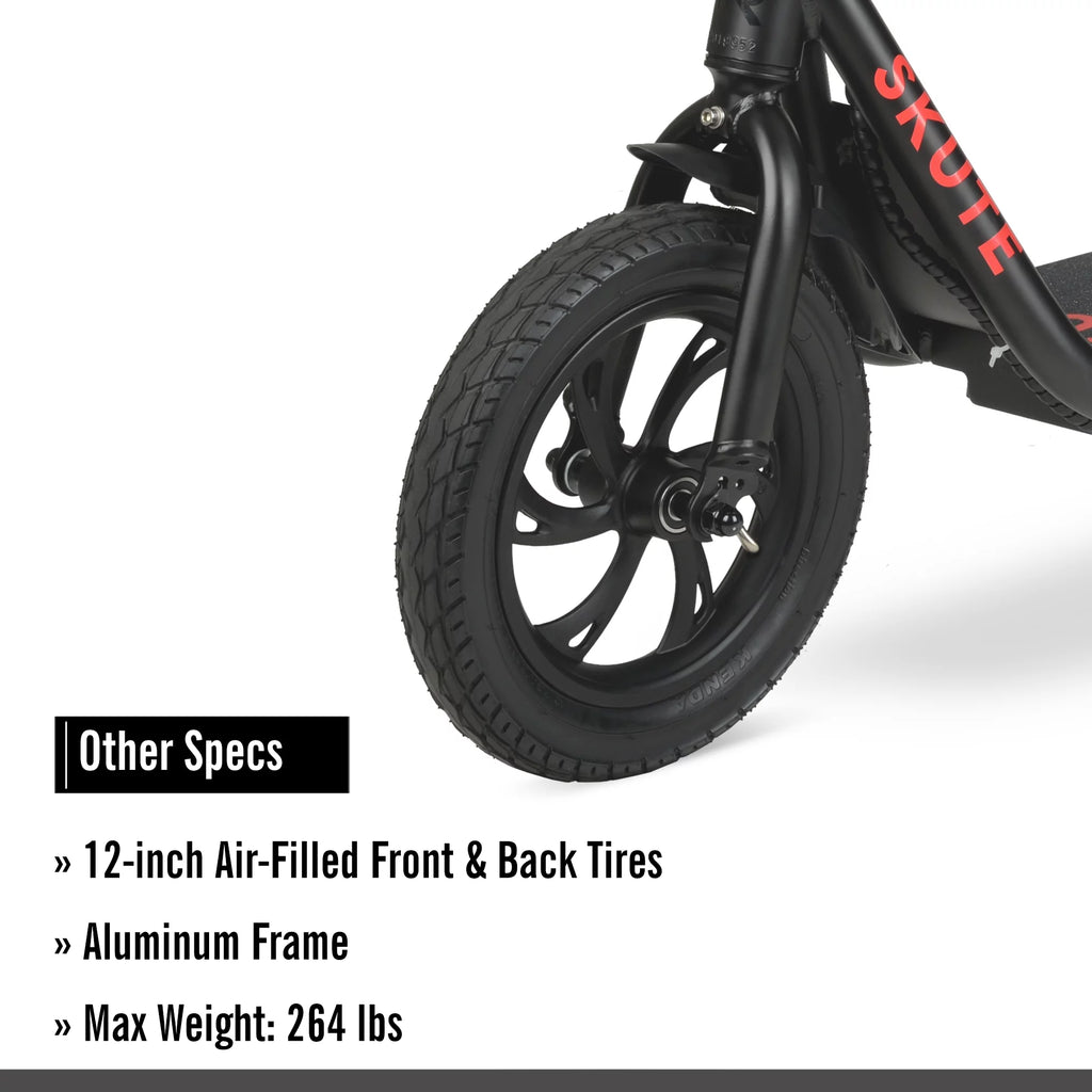 36V 250W Seated Electric Scooter with Basket S153