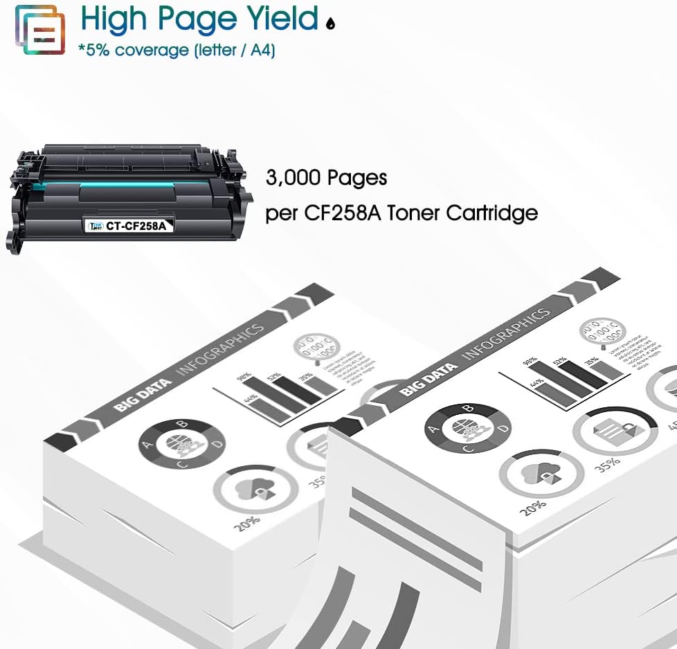 Compatible Toner Cartridge with Chip Replacement 2-Pack Black O701939