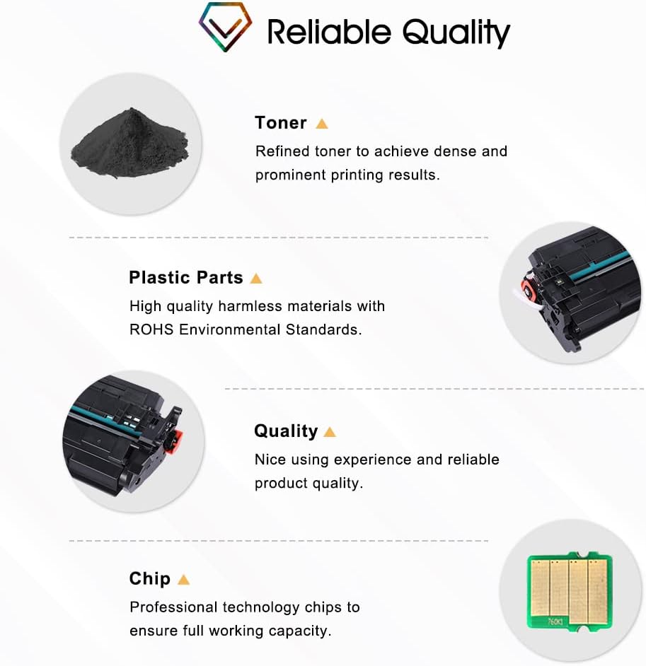 Compatible Toner Cartridge with Chip Replacement 2-Pack Black O701939
