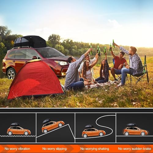 20 Cubic Feet Waterproof Soft Shell Roof Cargo Carrier W267